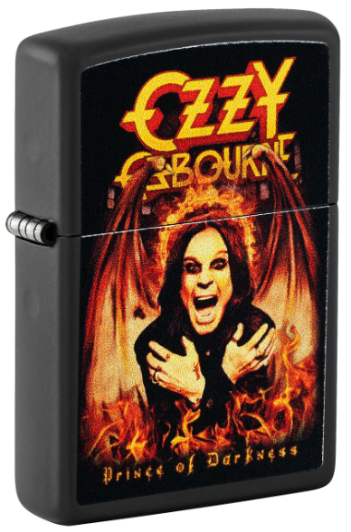 Zippo Aansteker - 218 Ozzy Osbourne Prince of Darkness - vooraanzicht