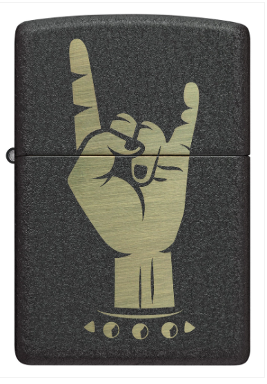 Zippo Aansteker - 236 Rock on Design - achteraanzicht