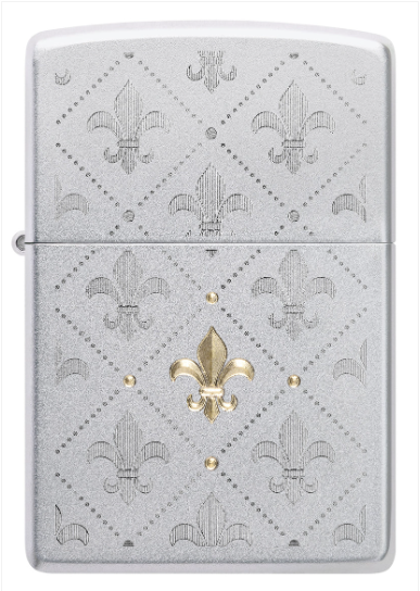 Zippo Aansteker - 205 Zippo Design - achteraanzicht