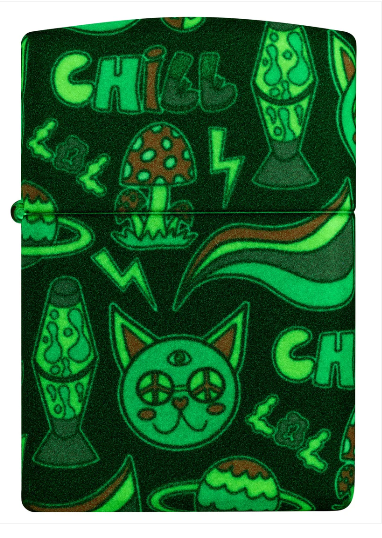 Zippo 49193 Chill Design aansteker detail 1