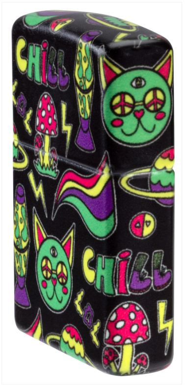 Zippo 49193 Chill Design aansteker detail 2