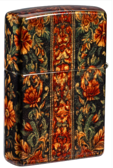 Zippo 48458 Leaf and Flowers Design aansteker detail 2