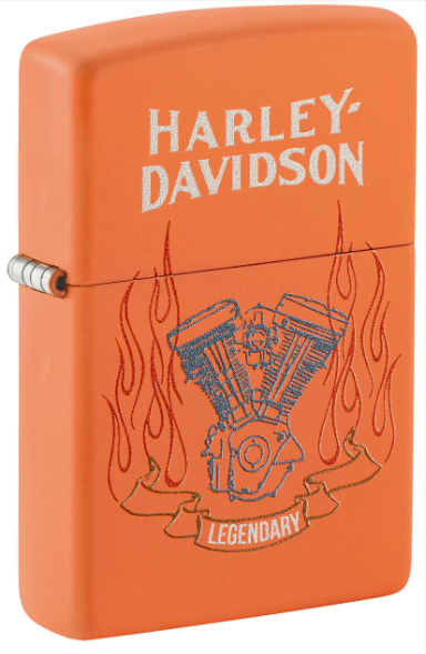 Zippo Aansteker - 231 Harley Davidson - vooraanzicht