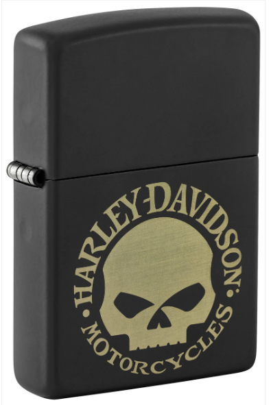 Zippo Aansteker - 218 Harley Davidson 3 - vooraanzicht