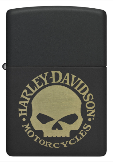 Zippo Aansteker - 218 Harley Davidson 3 - achteraanzicht