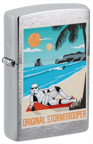 Zippo Original Stormtrooper Beach aansteker vooraanzicht