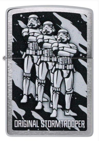 Zippo Original Stormtrooper Stormtroopers aansteker achteraanzicht