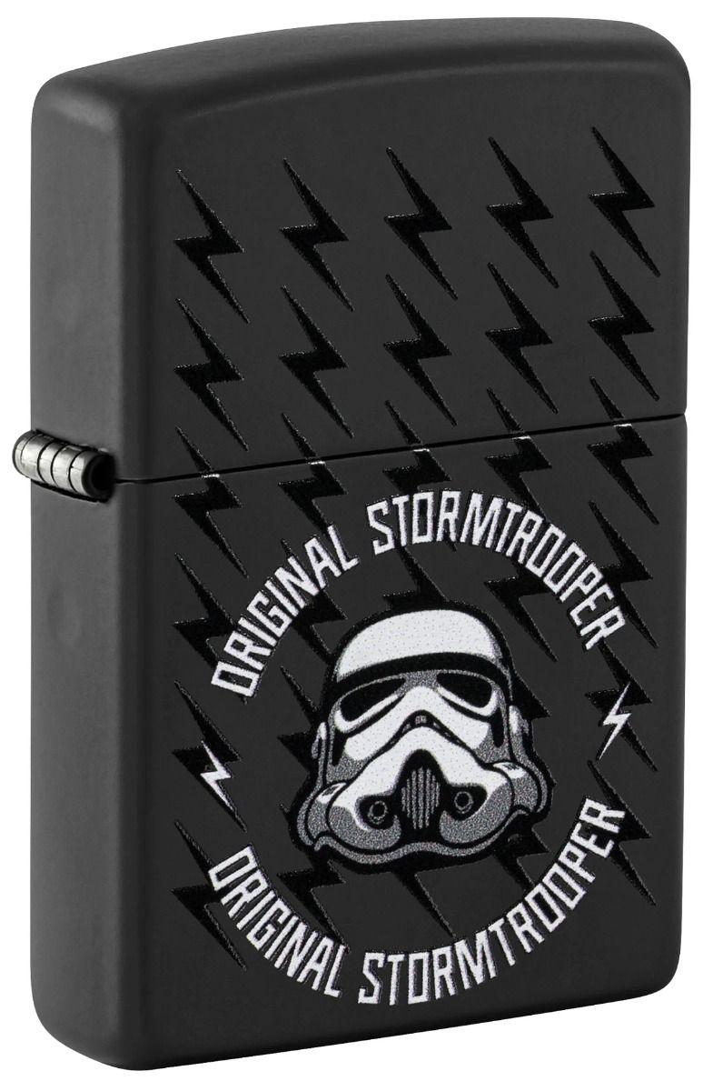 Zippo Aansteker - 218 Original Stormtrooper - Lightning Helmet - vooraanzicht