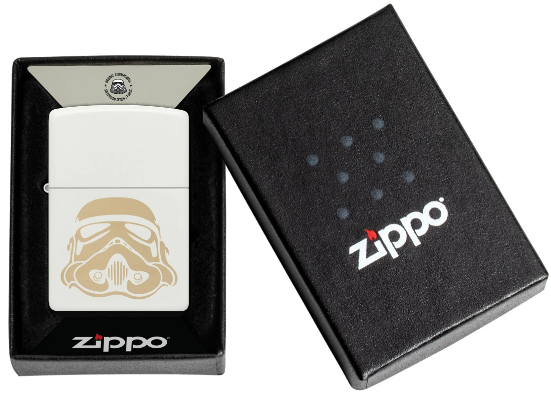 Zippo Original Stormtrooper Helmet aansteker detail