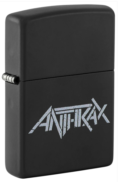 Zippo Aansteker - 218 Anthrax - Logo - vooraanzicht