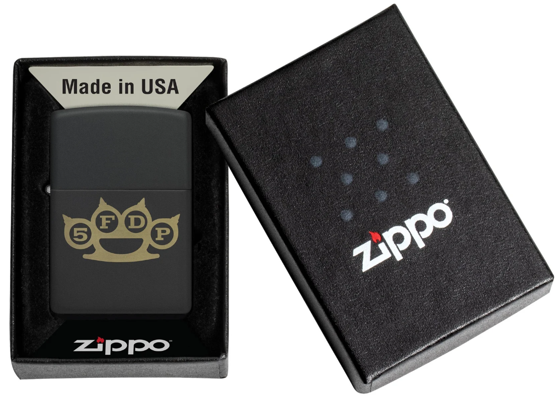 Zippo Aansteker - 218 Fiver Finger Death Punch - Logo - detail 1