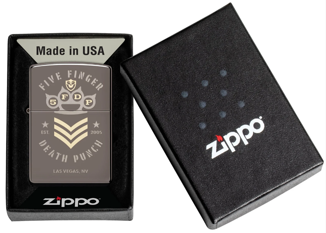 Zippo Aansteker - 150 Five Finger Death Punch - Est. 2005 - detail 1