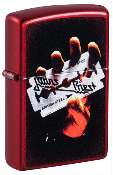 Zippo Aansteker - 21063 Judas Priest - British Steel - vooraanzicht