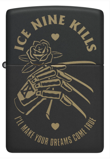 Zippo Aansteker - 218 Ice Nine Kills - Dreams - achteraanzicht