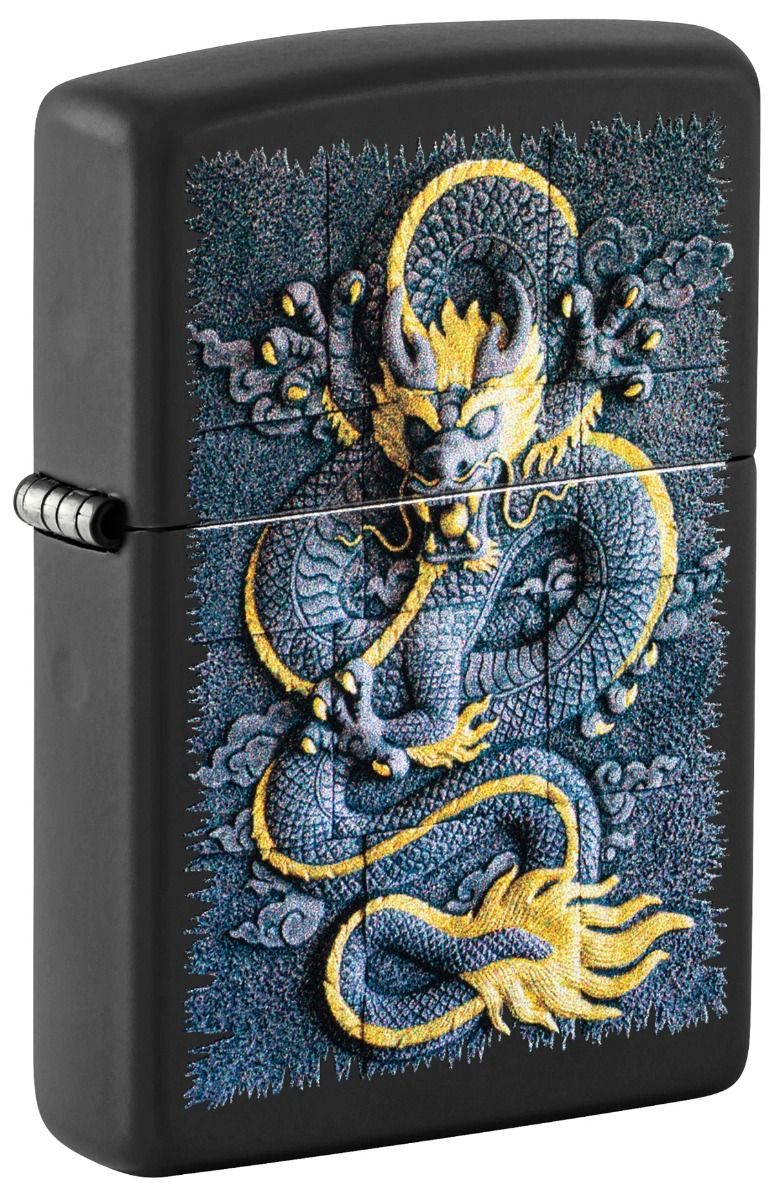 Zippo Aansteker - 218 Stone Dragon - vooraanzicht
