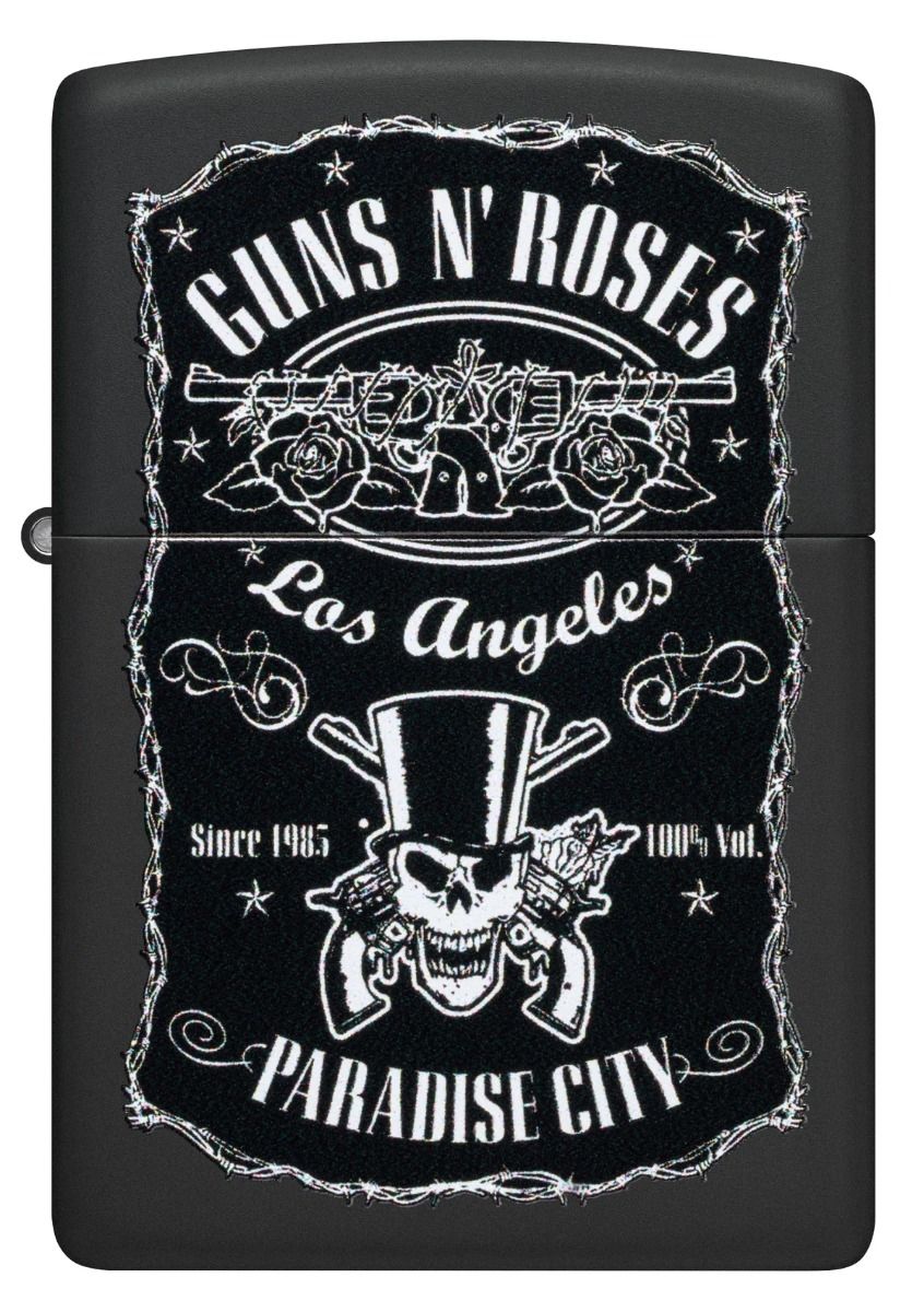 Zippo Aansteker - 218 Guns N Roses - achteraanzicht