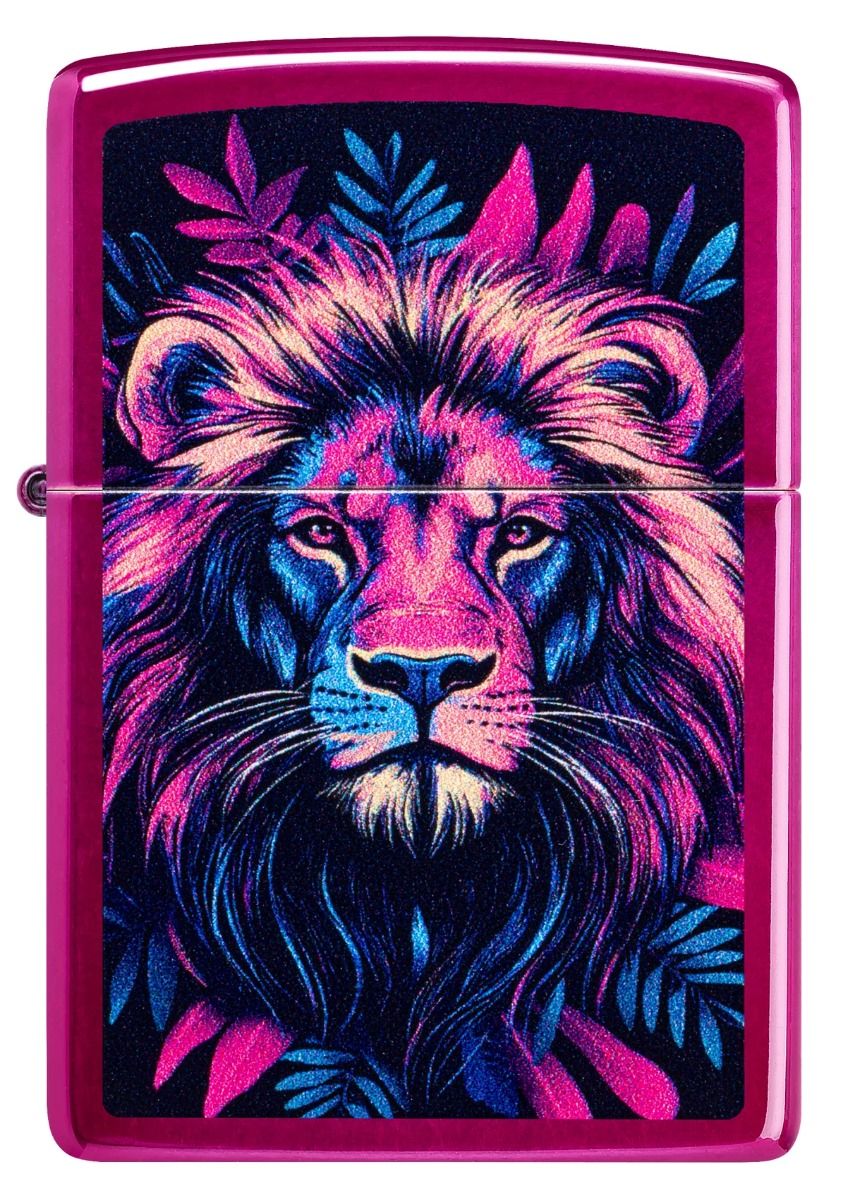Zippo Aansteker - 24003 Lion - achteraanzicht