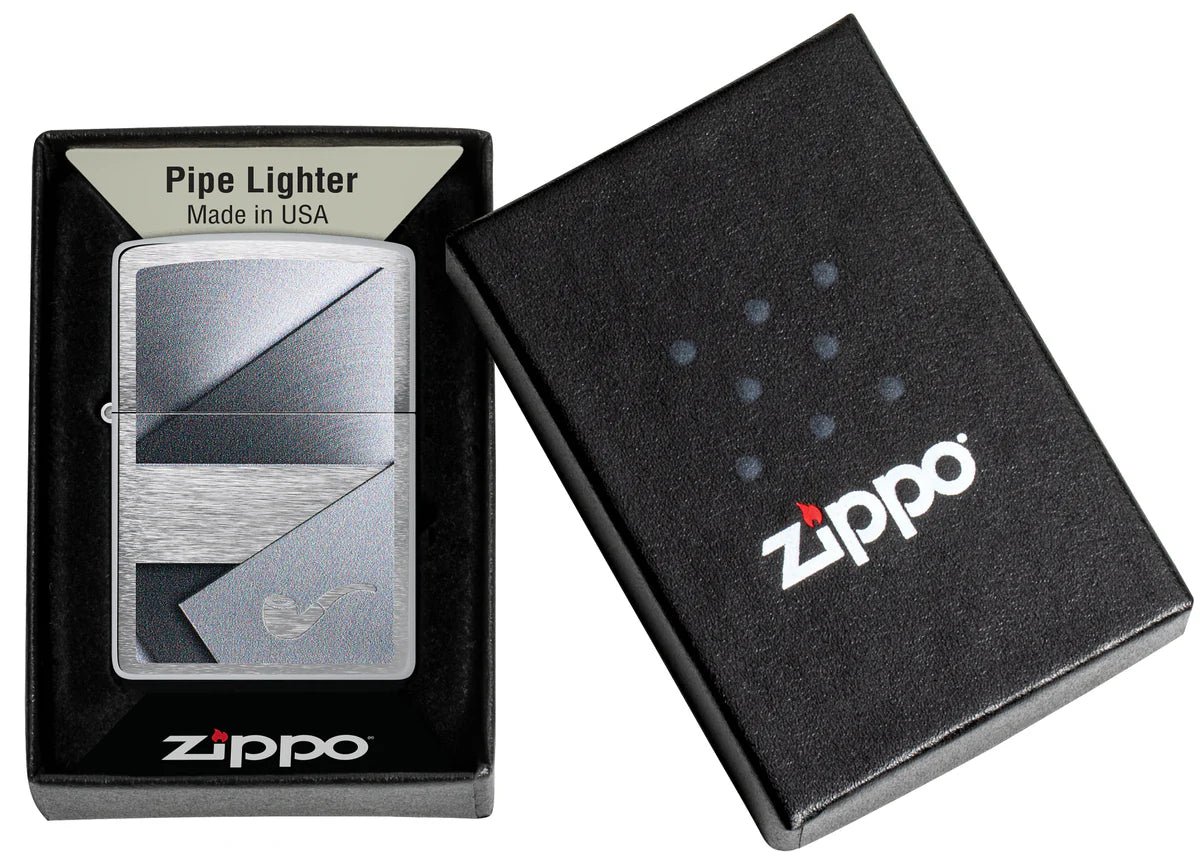 Zippo Aansteker - 200 Sheet Metal with Pipe Design - detail 1