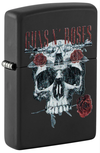 Zippo Aansteker - 218 Guns n Roses - Skull - vooraanzicht