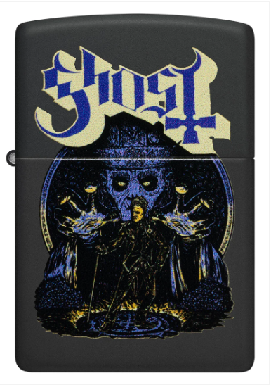 Zippo Aansteker - 218 Ghost - Horror - achteraanzicht
