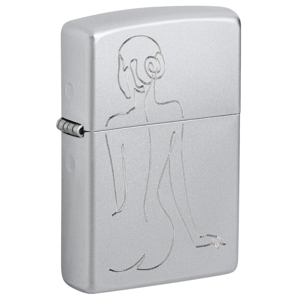 Zippo 205 Lady Design aansteker voorkant