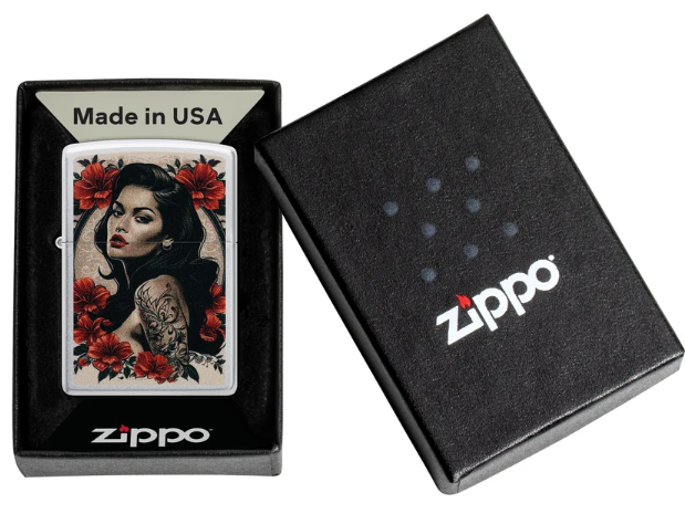 Zippo 205 Pinup - in geschenkdoos