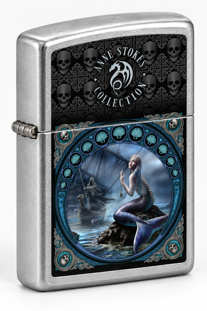 Zippo 200 Anne Stokes 2 Brushed Chrome aansteker