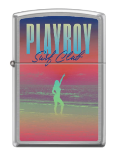 Zippo 200 Playboy 3 aansteker achterkant