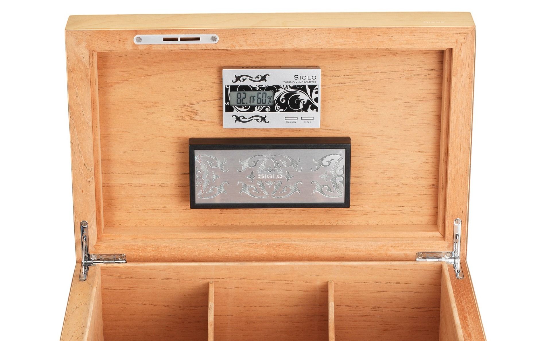 Siglo - Koi Fish Humidor - binnenkant