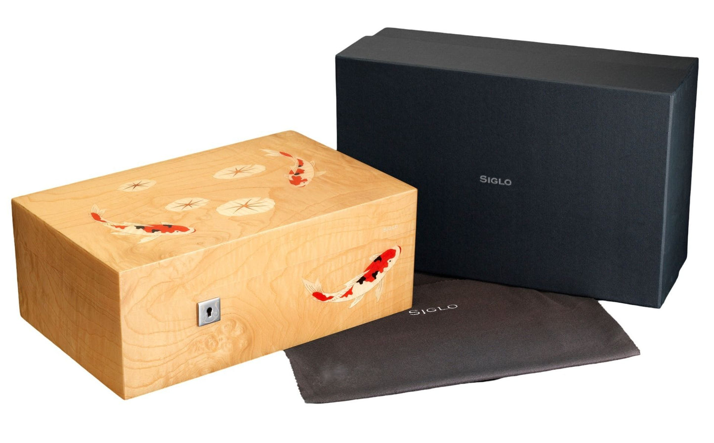Siglo - Koi Fish Humidor - bovenaanzicht