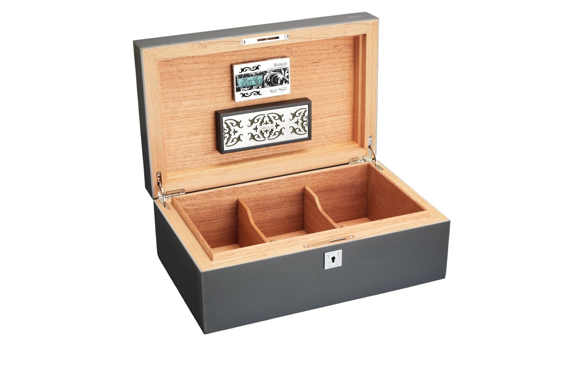 Siglo - Dog in Black Humidor - zijaanzicht