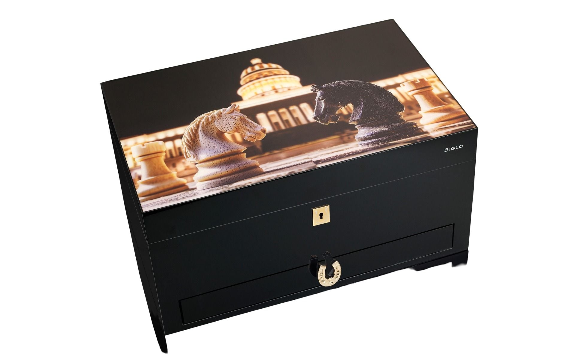 Siglo - The Knight Humidor - vooraanzicht