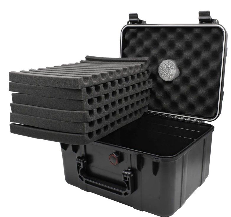 Xikar - Travel Humidor 60 Cigars - Black - Black - extra foto 1