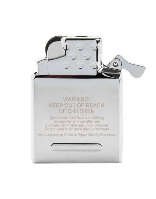 Zippo Butane Yellow Flame Insert - German French English - detail