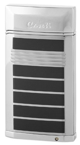 Caseti Jet flame grey/chrome - vooraanzicht