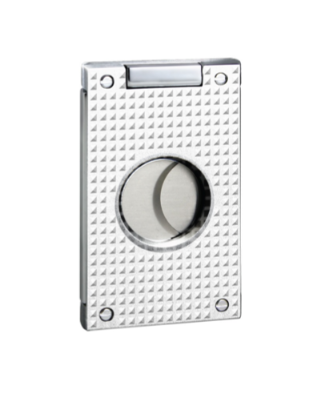 Caseti Cigar Cutter Chrome Pattern 2 Blades - vooraanzicht