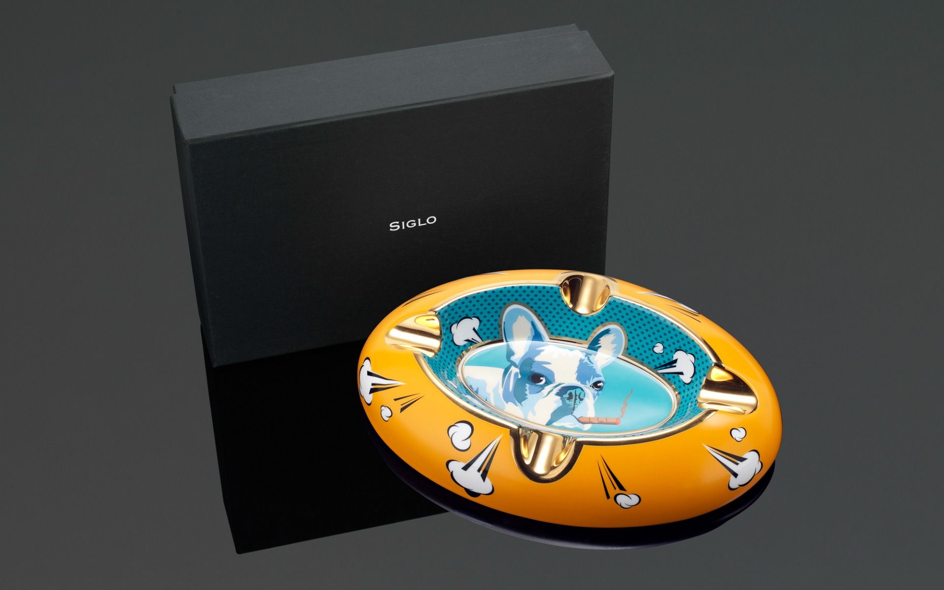 Siglo - Year of the Dog Ashtray - detailaanzicht