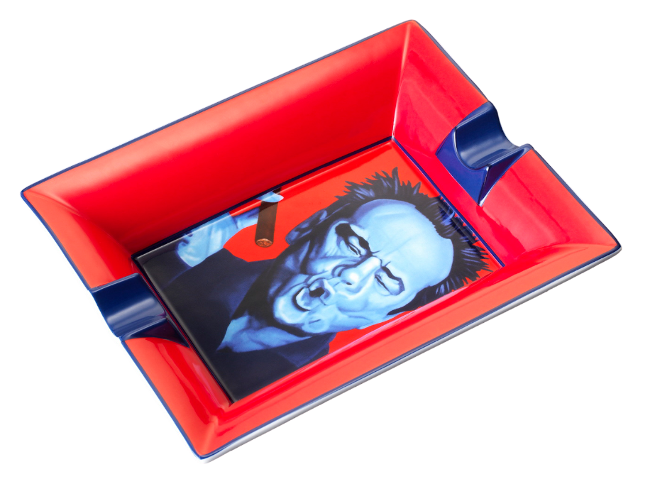 Siglo - Christian Develter Ashtray - Jack Nickolson - bovenaanzicht