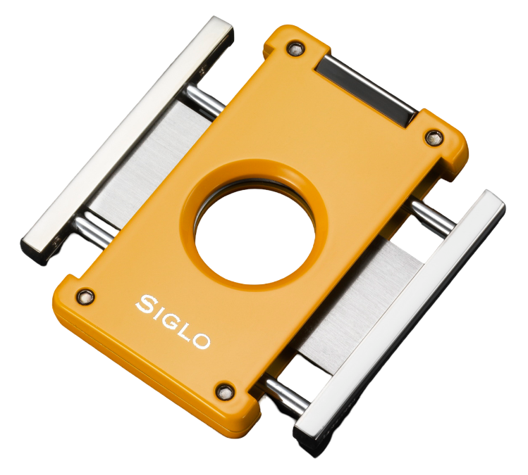 Siglo - Switch Blade Cutter - Yellow - uitgeklapt