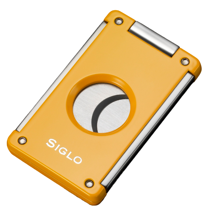 Siglo - Switch Blade Cutter - Yellow - vooraanzicht dichtgevouwen