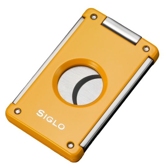 Siglo - Switch Blade Cutter - Yellow - vooraanzicht dichtgevouwen