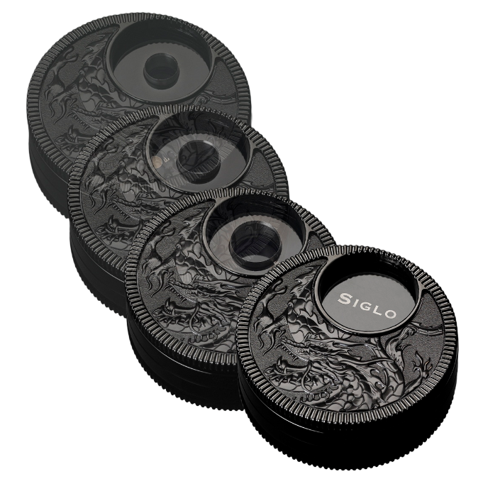 Siglo - Dragon Swivel Cutter - Black - opengevouwen