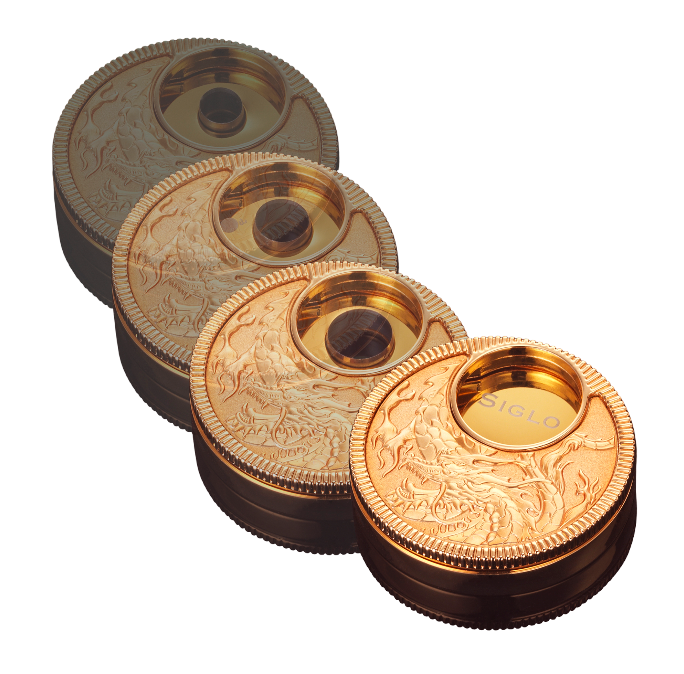Siglo - Dragon Swivel Cutter - Rose/Gold - geopend