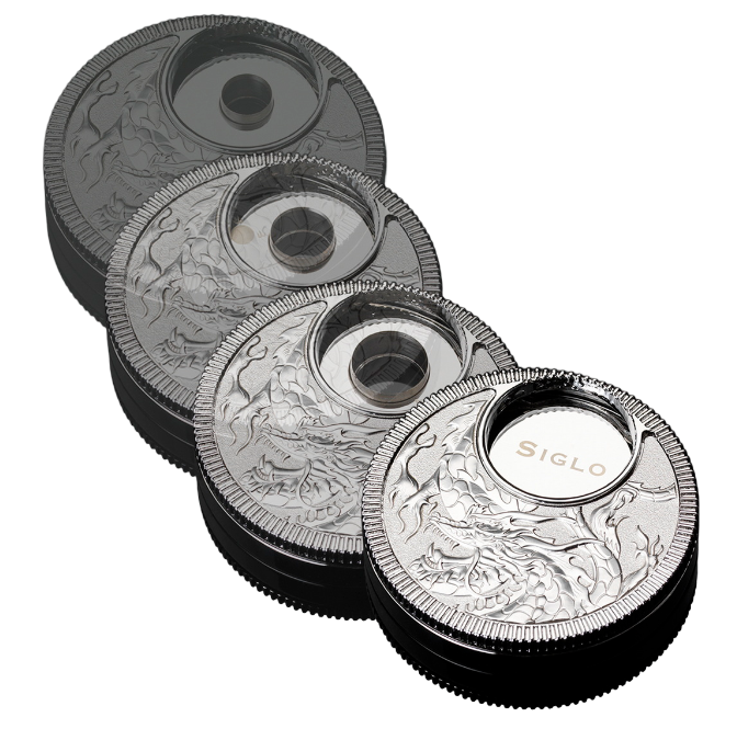 Siglo - Dragon Swivel Cutter - Chrome - opengevouwen