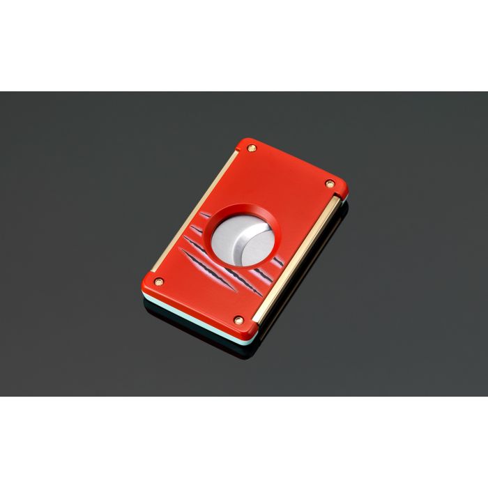 Siglo Cat Lighter & Cutter Set Blue/Red - doos gesloten