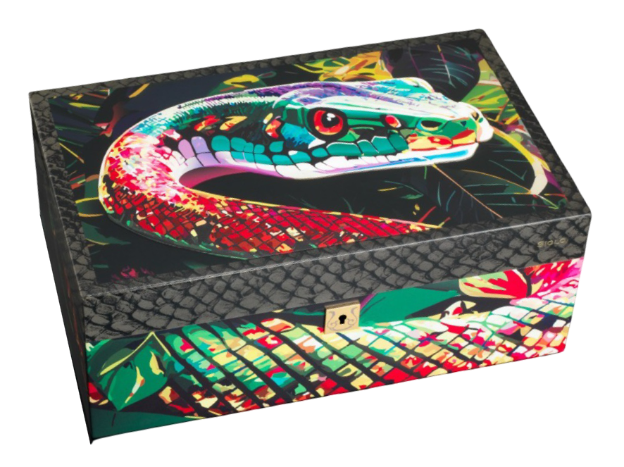 Siglo - Year of the Snake Humidor - vooraanzicht