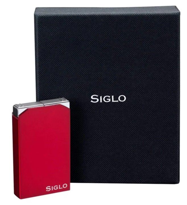 Siglo - Twin Flames Lighter - Burgundy - detail