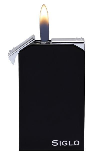 Siglo - Twin Flames Lighter - Black - vooraanzicht