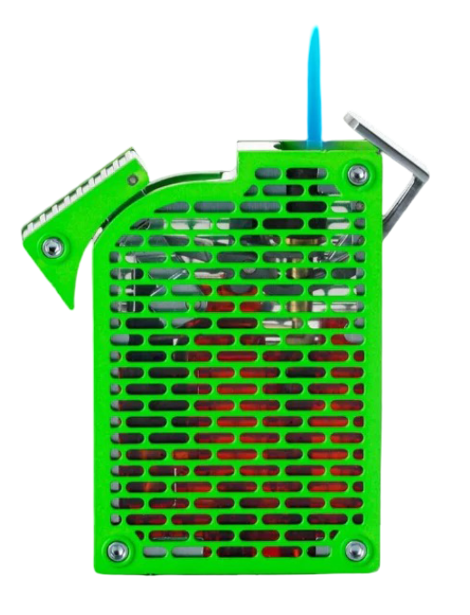 Siglo - Wire Lighter - Neon - wire-design detail