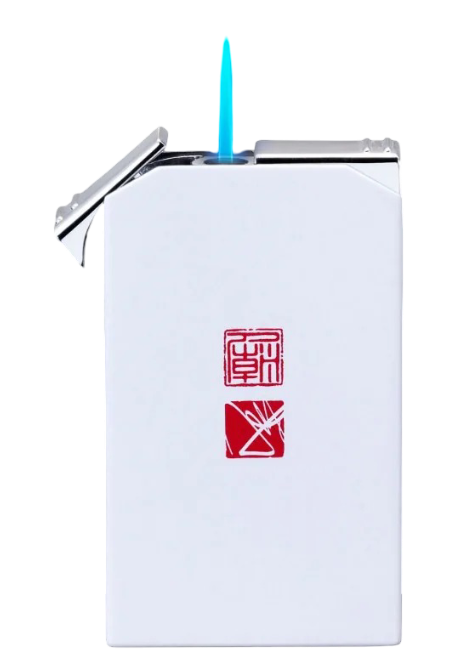 Siglo - Twin Flames Lighter - Tao - achterzijde Tao-motief